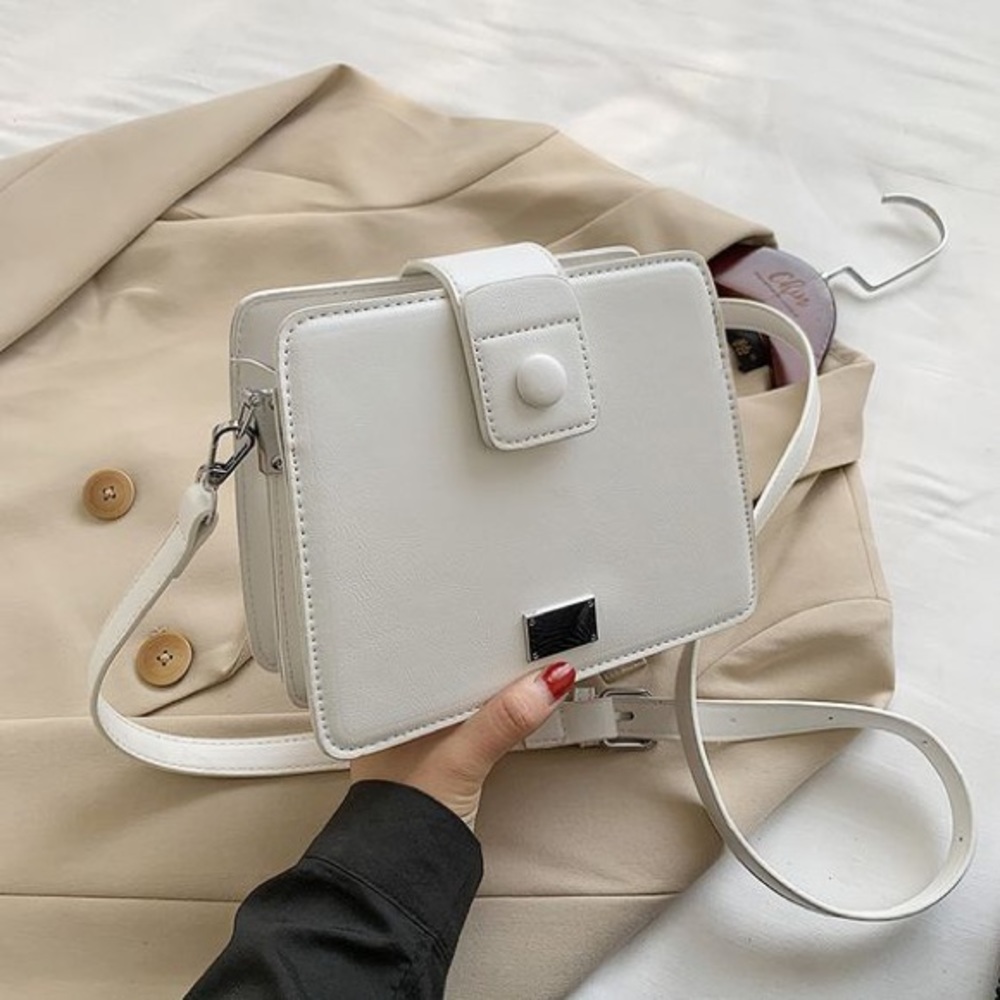 Modern Shoulder Bag White
